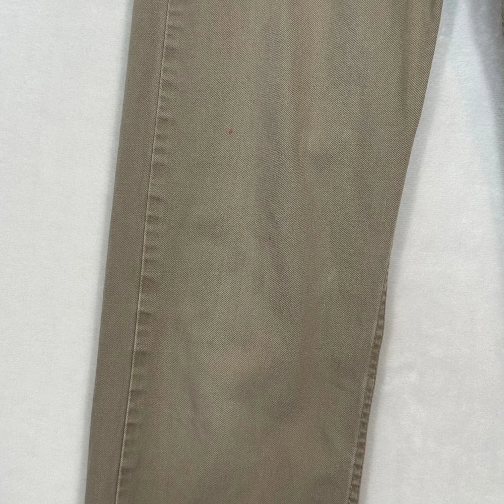 Levi's Khaki Tan 505 Regular Fit Straight Leg Pants 29x30